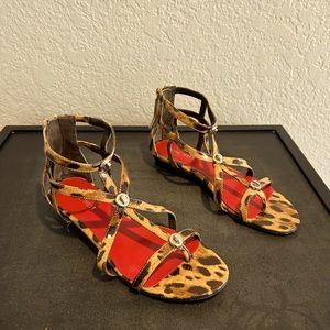 Nine West sandals, size 7.